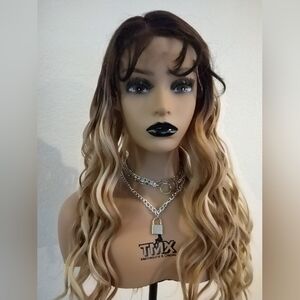 Lace Front with baby hair wig